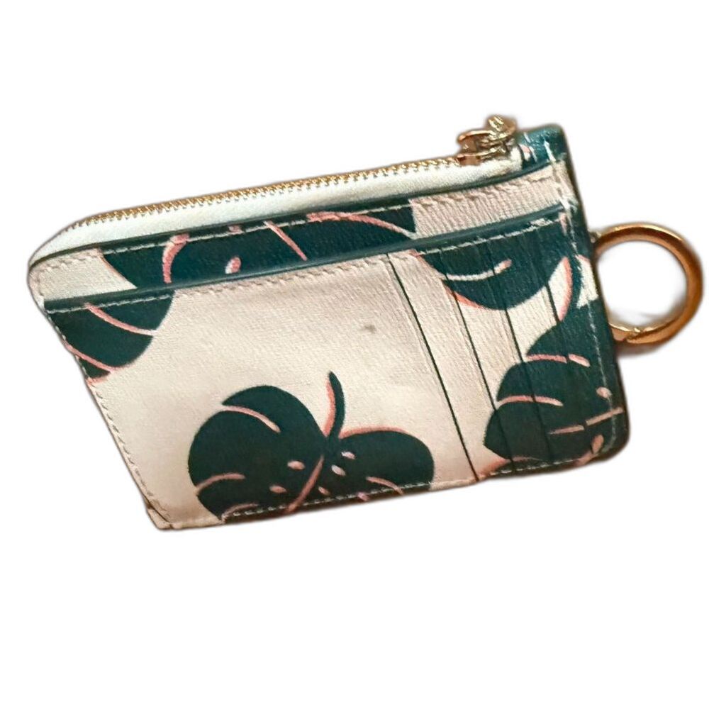 Kate Spade Monstera Leaf Wallet and Card Holder